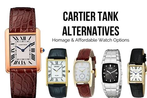 catier watch dupe|cartier tank vs homage watch.